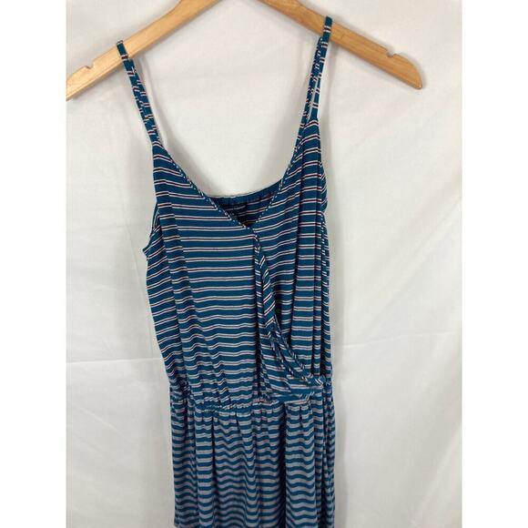 American Eagle Striped Cinch Waist Romper Size Small - Picture 2 of 6